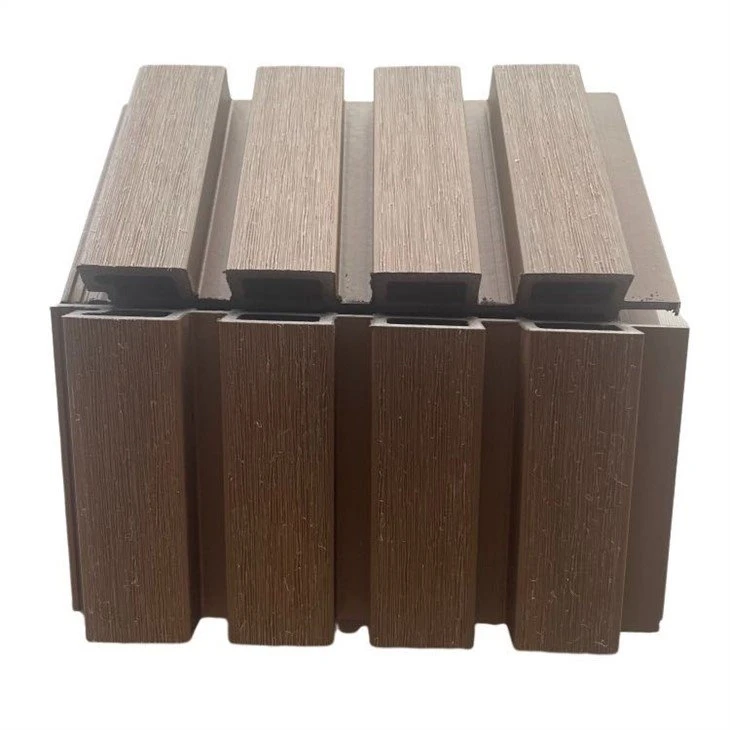 Eco interior or exterior wall decoration material strip modern WPC garden pergola WPC panel